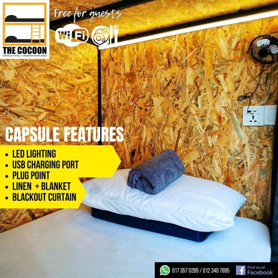 The Cocoon Capsule Hotel Cameron Highlands Exterior foto